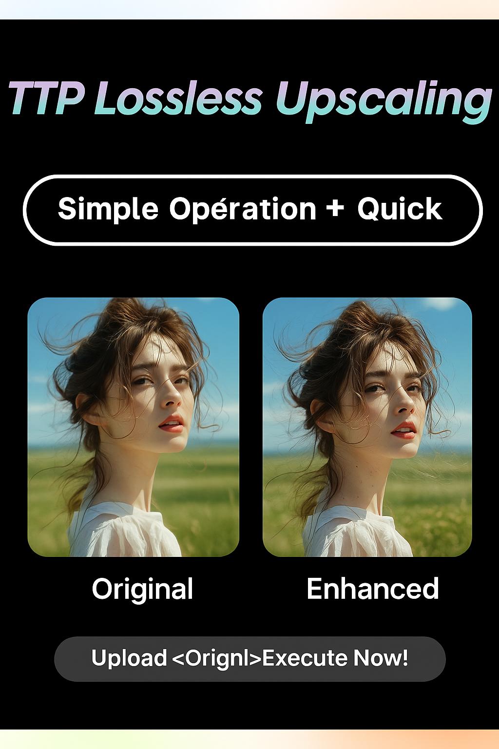 TTP Lossless Ultra HD Enlargement (Optimized Version)