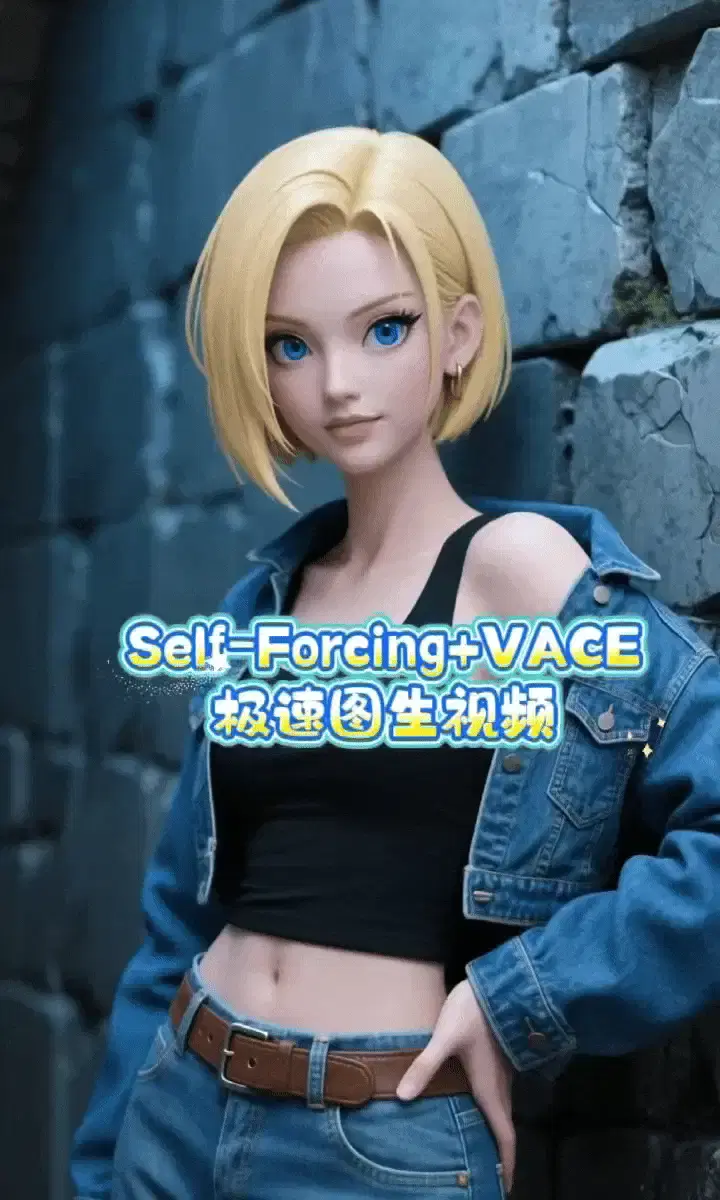 Self-Forcing-VACE极速1280高质量图生视频-工作流