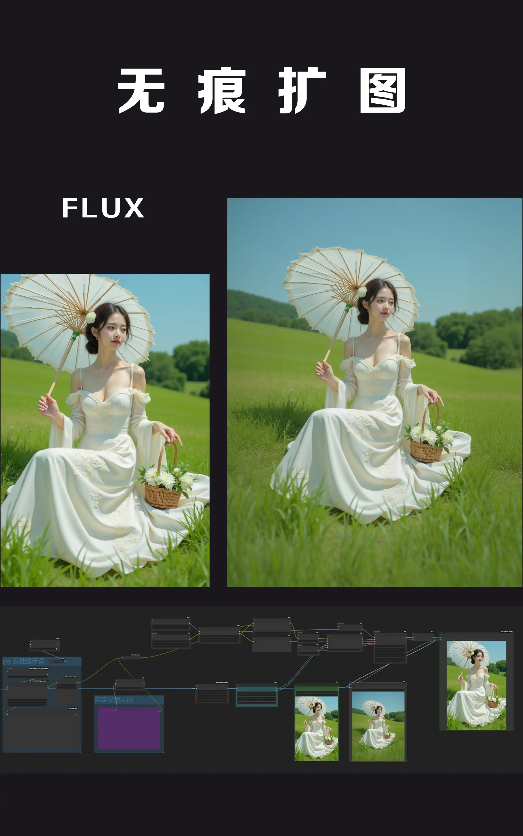 FLUX fill expand image