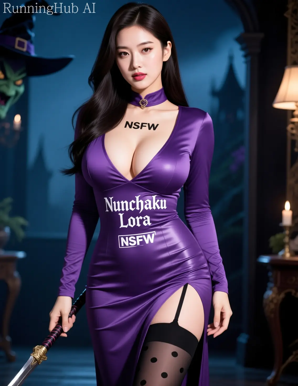 Nunchaku Qwen Edit + lora(NSFW)