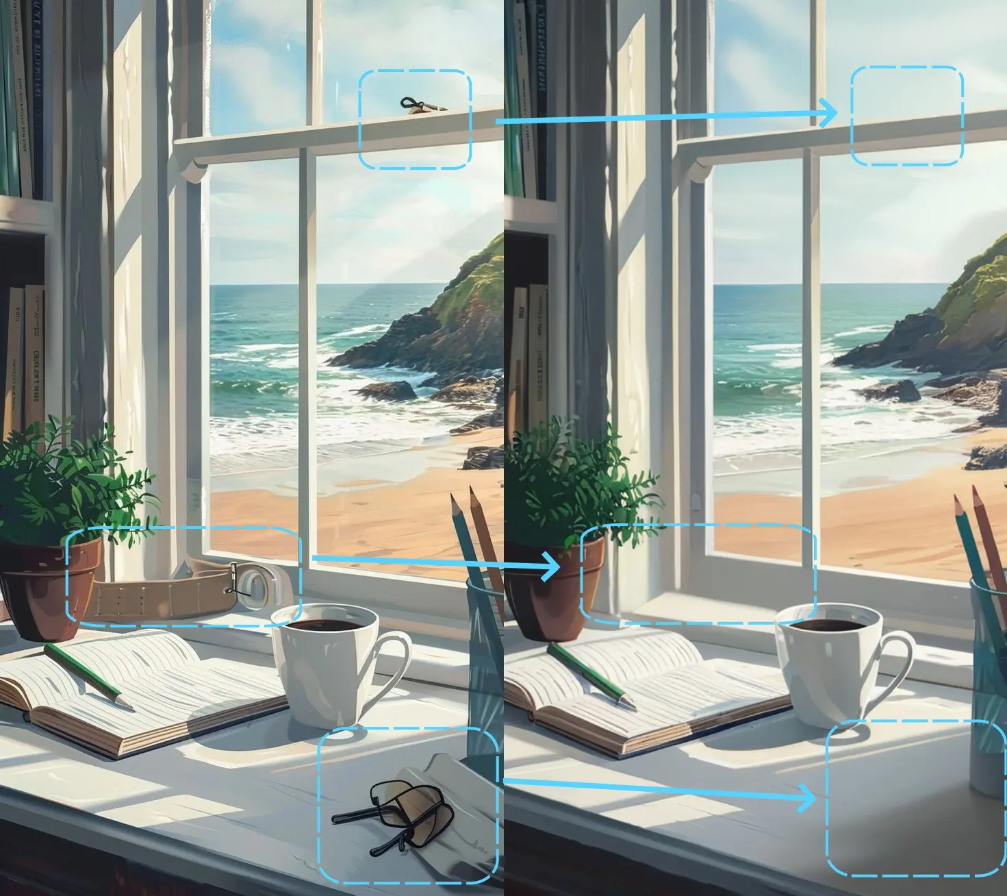 Remove object redraw