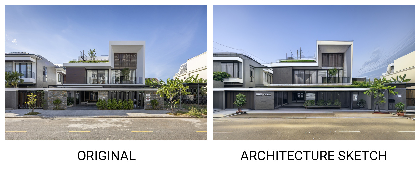 Architecture Illustratrion Sketch Workflow