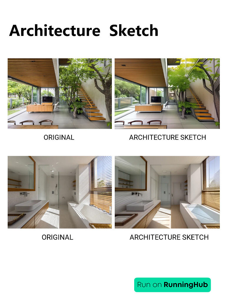 Architecture Illustratrion Sketch Workflow