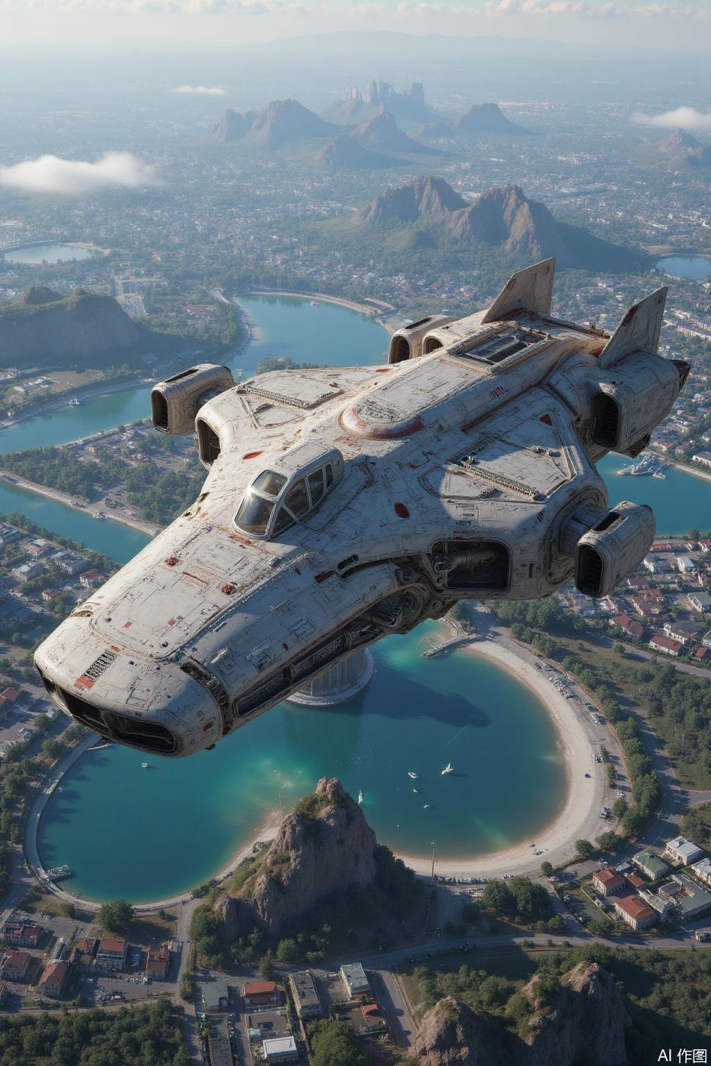 芬奇3D·科幻飞船模型