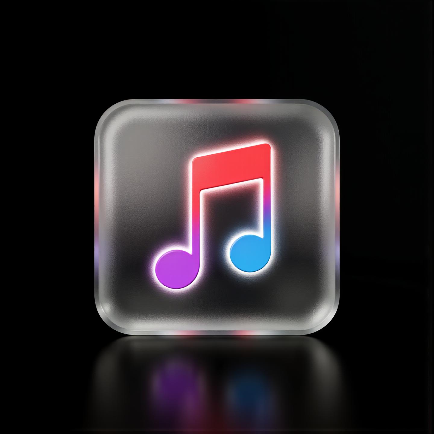 芬奇设计· 苹果美学毛玻璃APP图标