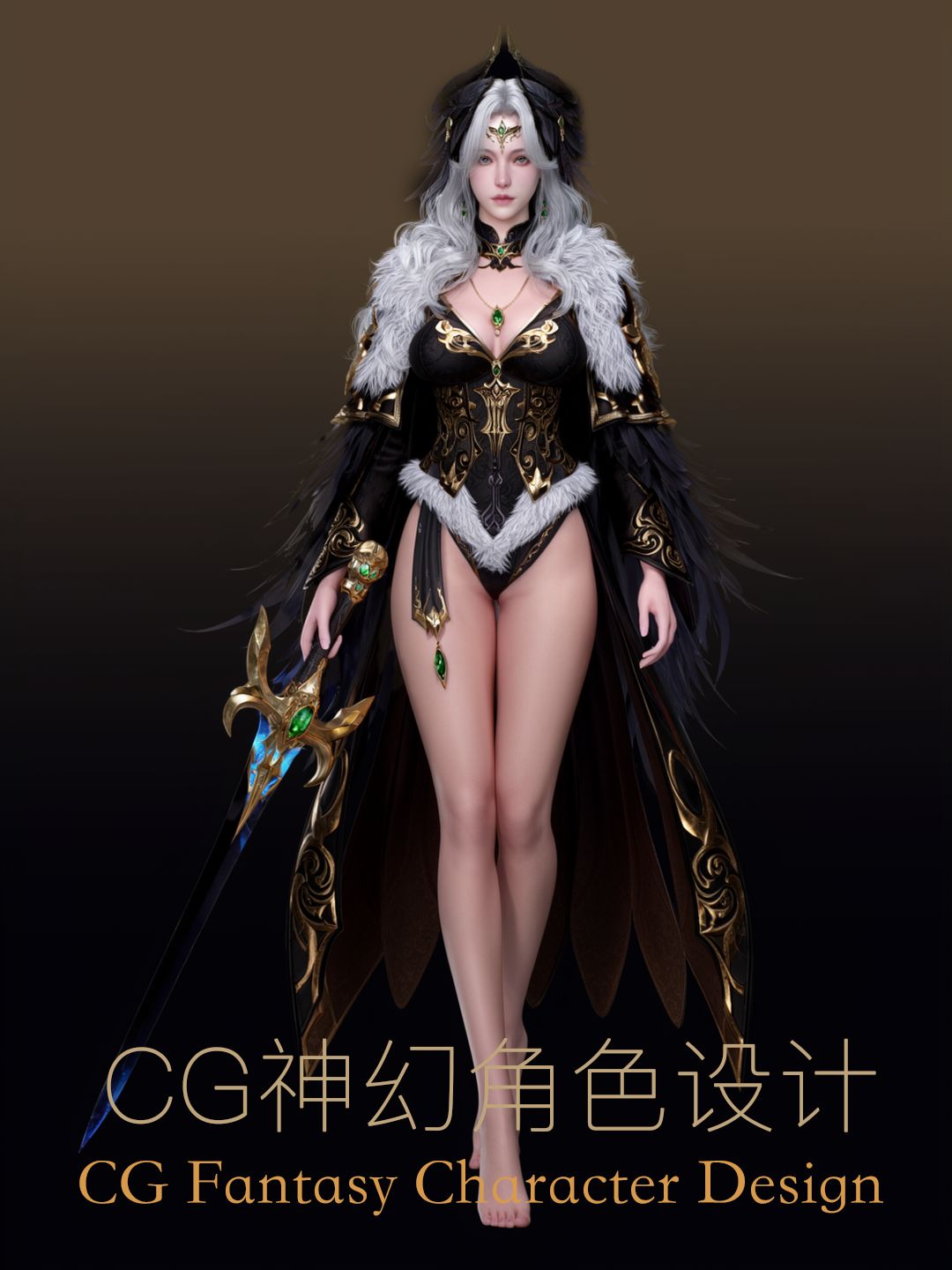 CG神幻漫剧角色设计(CG Fantasy Character Design)
