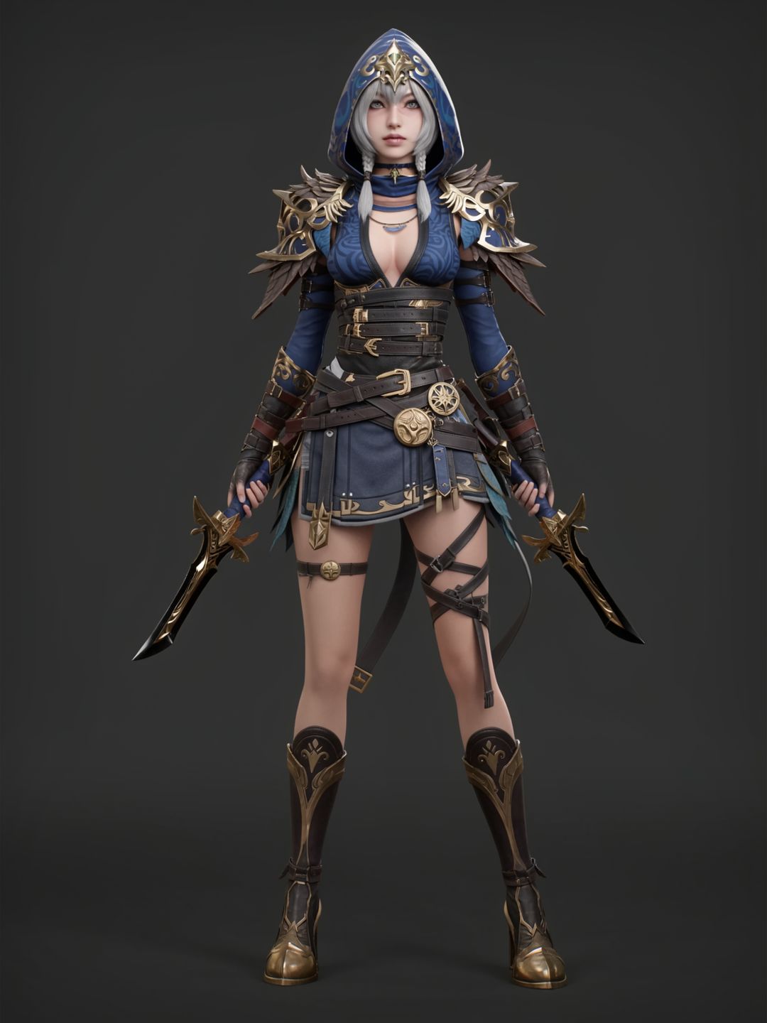 CG神幻漫剧角色设计(CG Fantasy Character Design)