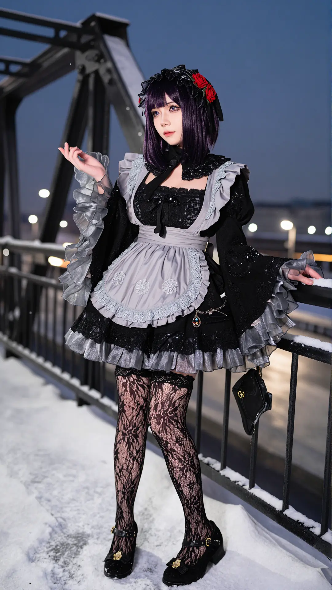 图图的洛丽塔黑江雫服装工作流/Tutu's Lolita Shizuku Kuroe Outfit workflow