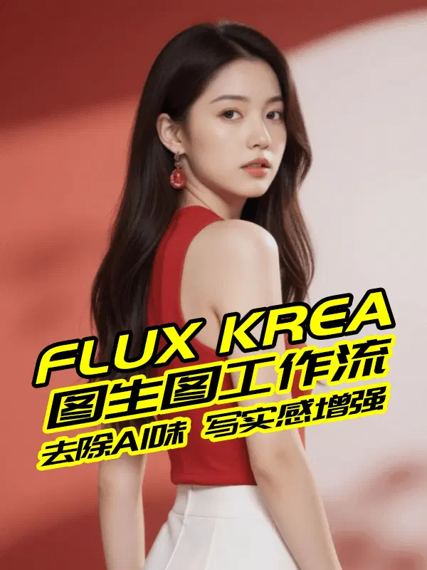 Flux Krea 图生图+自动提示词+润色+ControlNet
