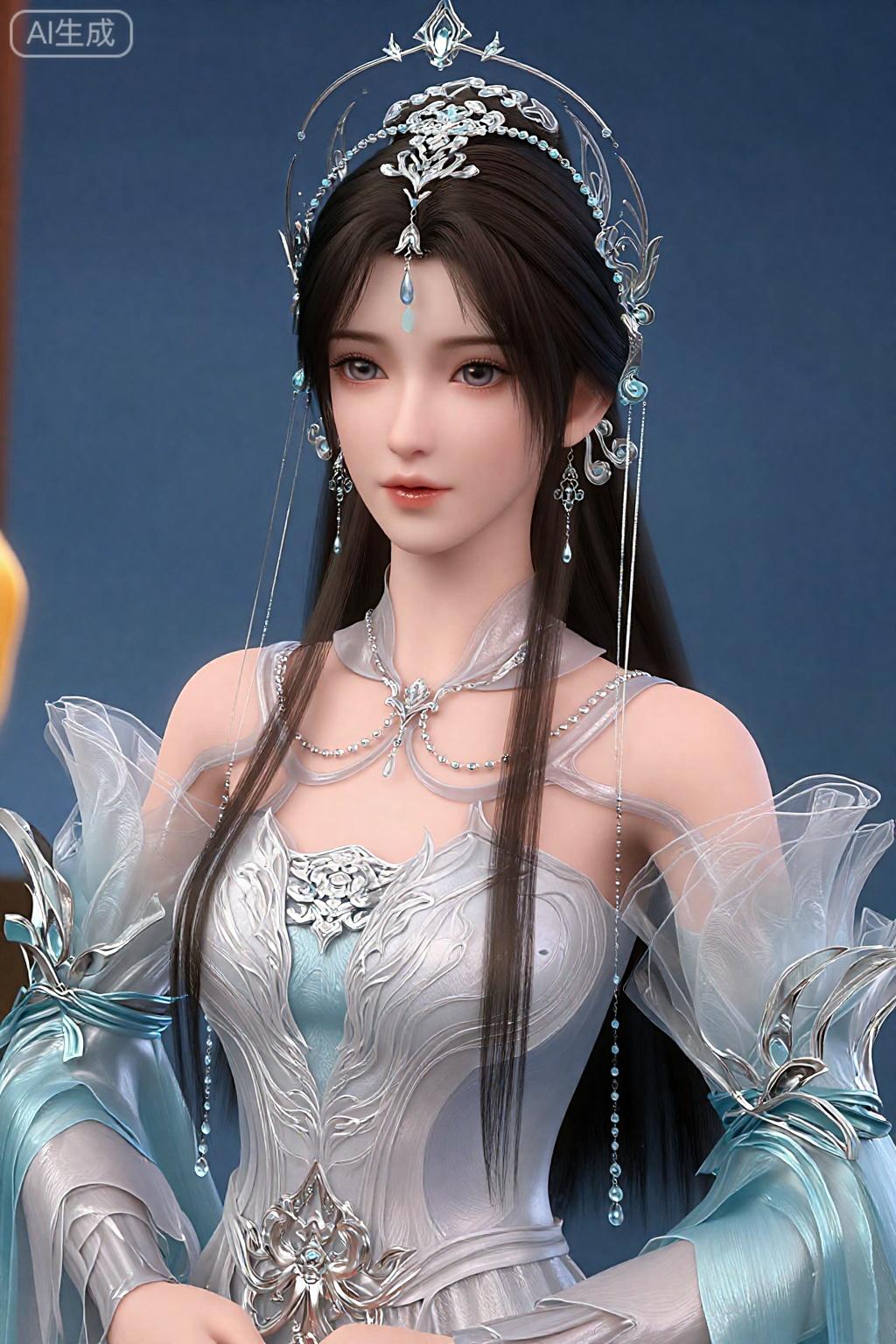 清漪青月真人化-zimage-完美世界