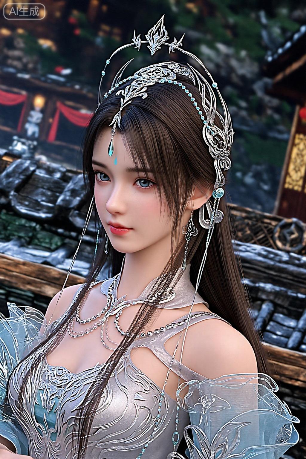 清漪青月真人化-zimage-完美世界