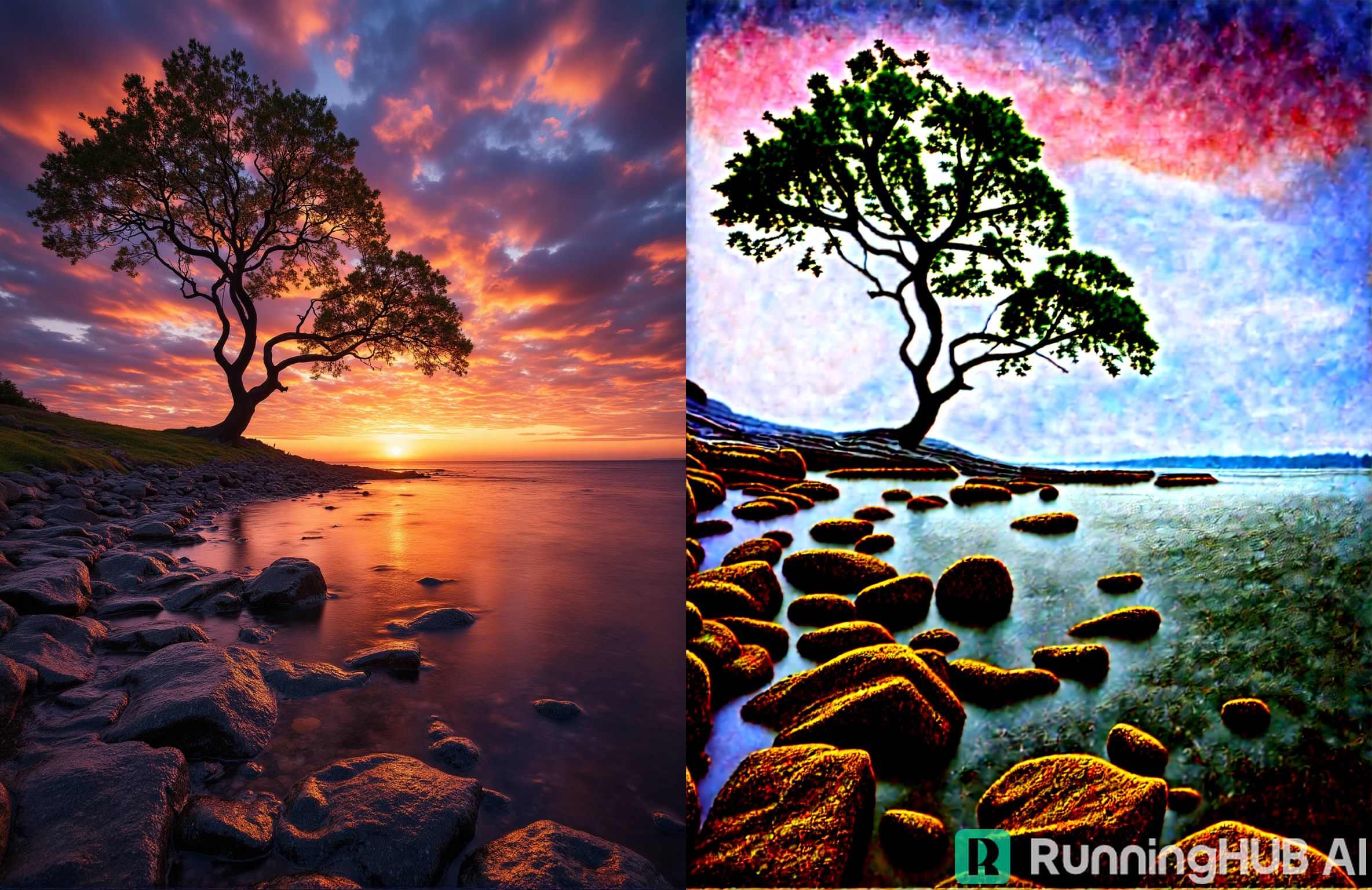 色彩变幻 - RunningHub AI Apps