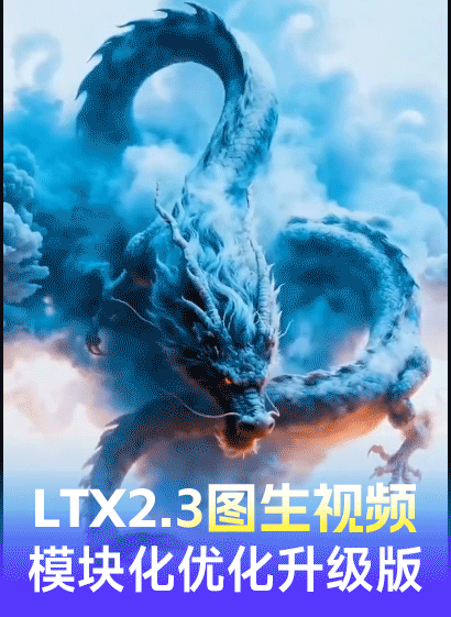 LTX2.3图生视频 优化升级版 全自动提示词  模块化调优版