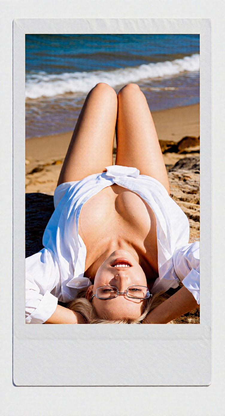 Abstract Art Polaroid Style