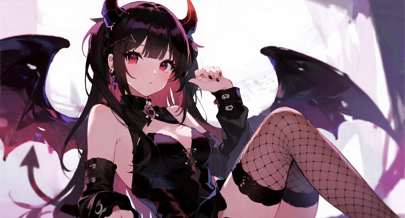 WAN2.2 T2V Big ass fishnet stockings little devil