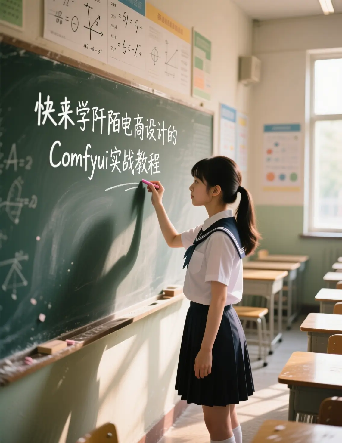 【阡陌】Qwen image无痕扩图工作流