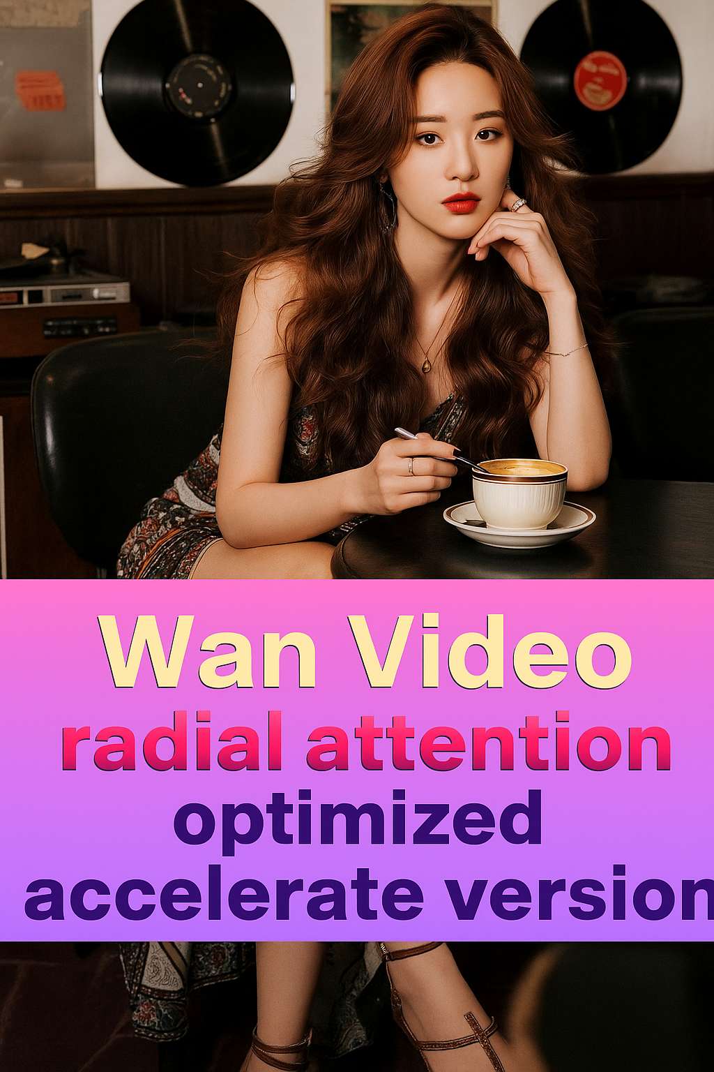 Wantu WanTu generates video radial attention accelerated optimization version ...
