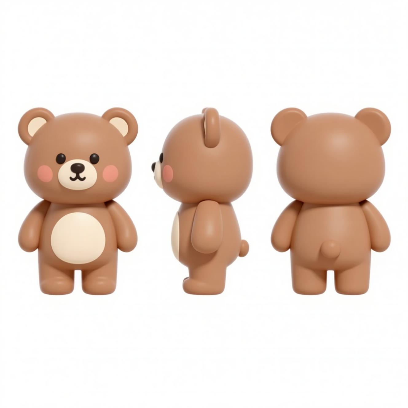 全能角色形象三视图