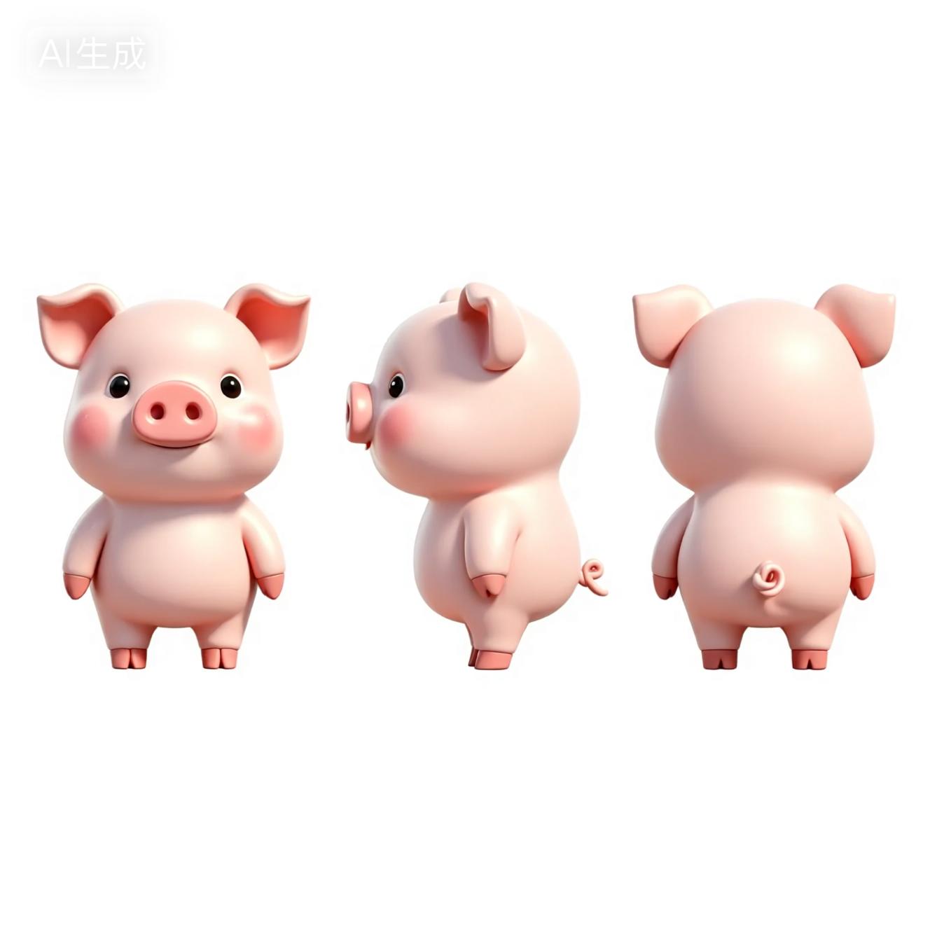 全能角色形象三视图