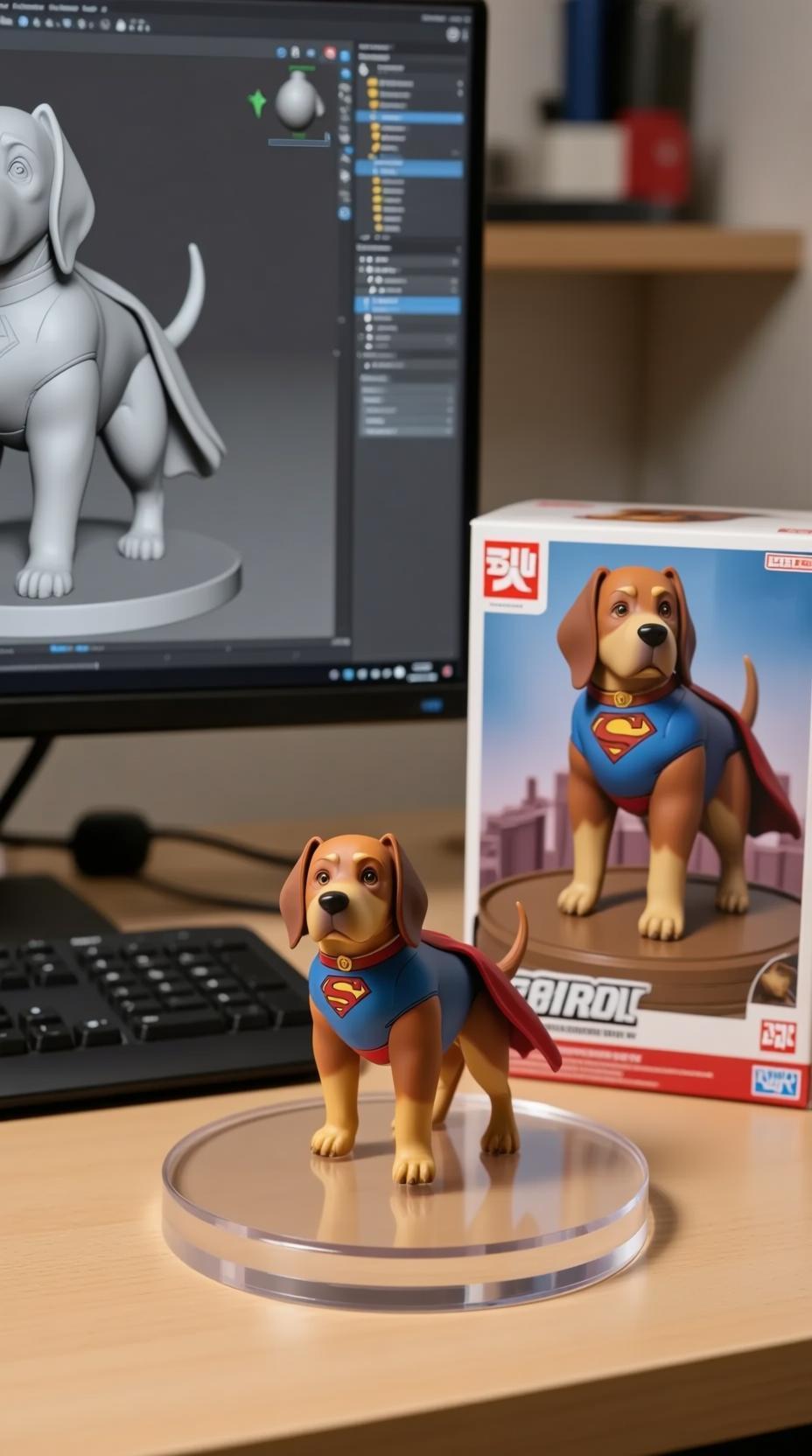 爆火banana手办建模生成