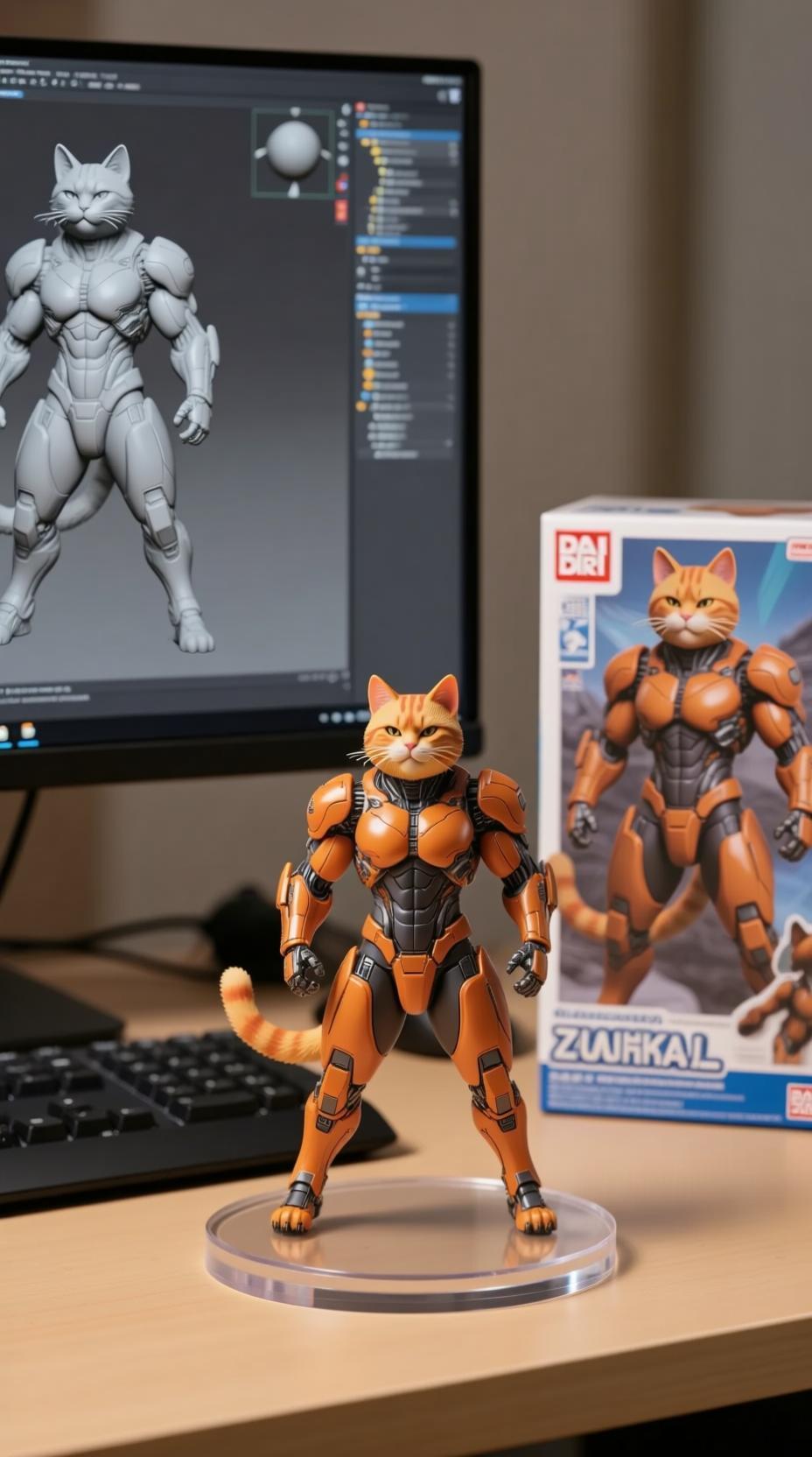 爆火banana手办建模生成