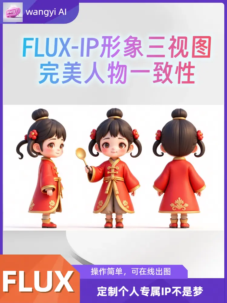 IP三视图角色生成工作流