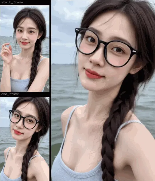 通义万相最新VACE超级无限循环首尾帧图生视频