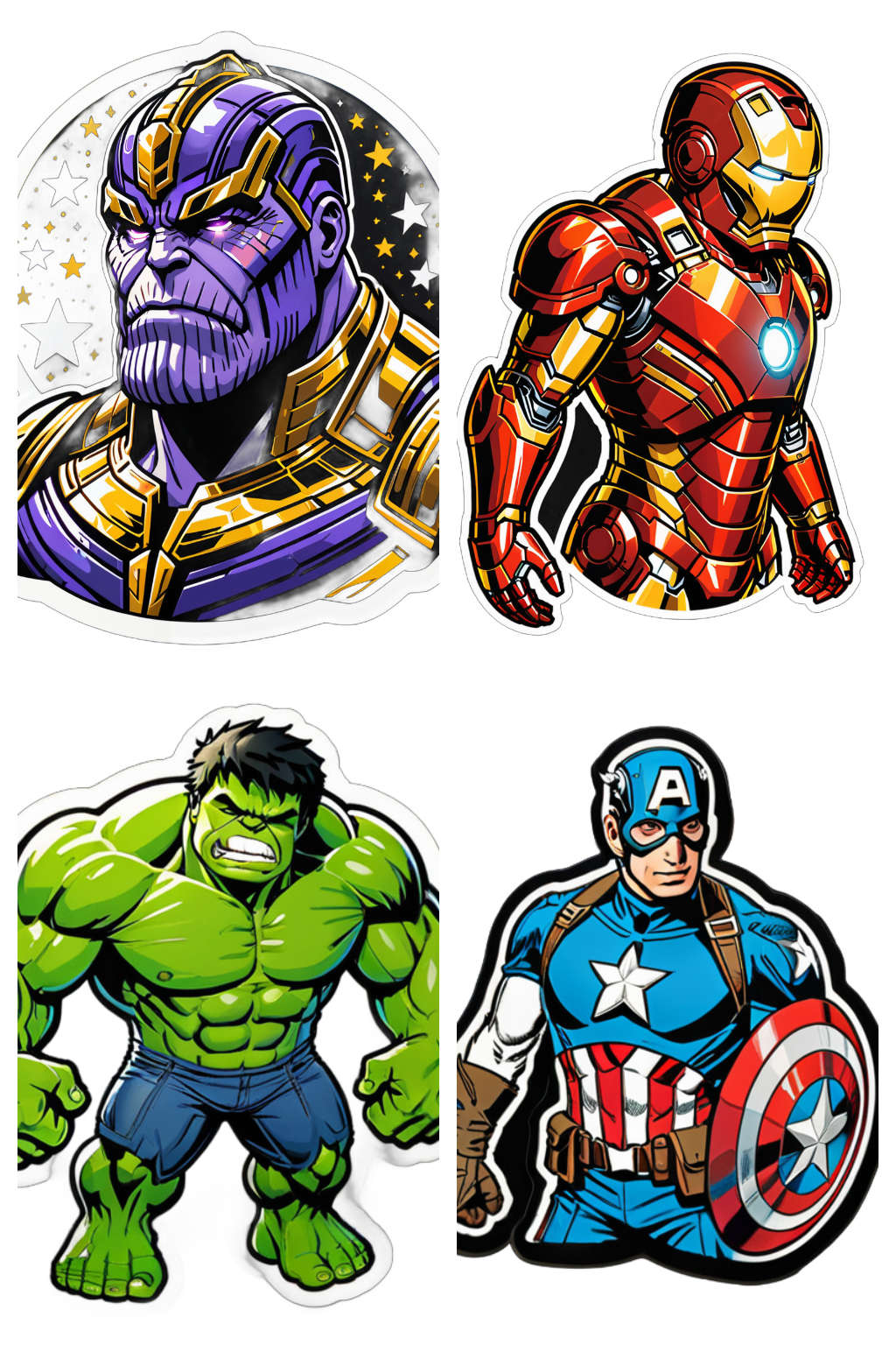 Fast Text-to-Cartoon Sticker Workflow