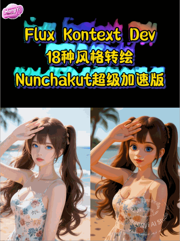 Flux Kontext 18 Styles Transferred Drawing Nunchaku Version