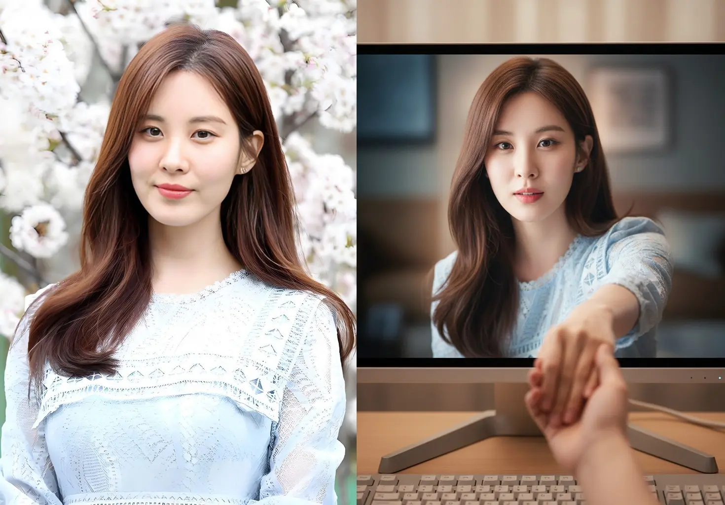 Cross-space interaction