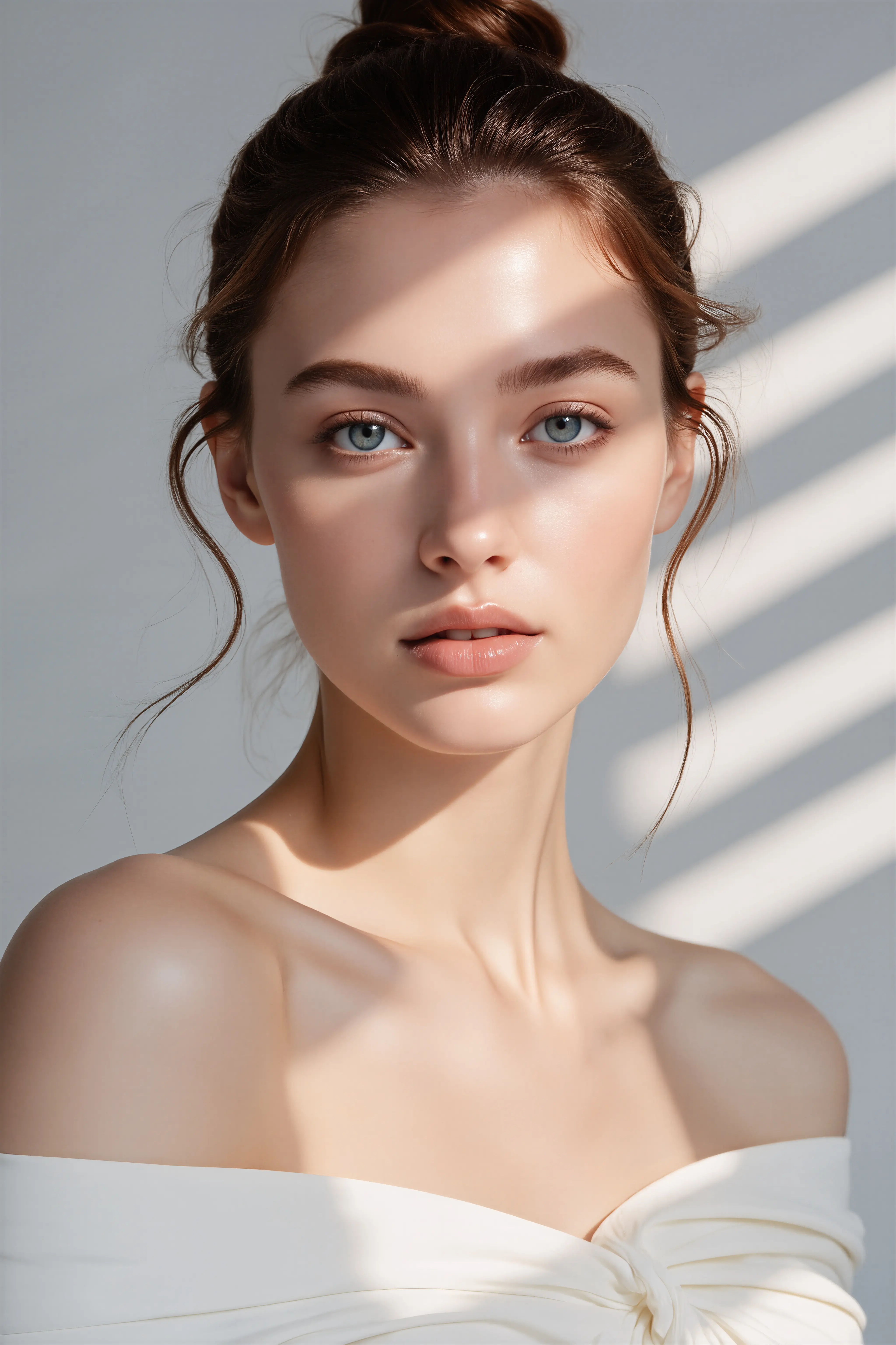 Realistic portrait texture enhancement