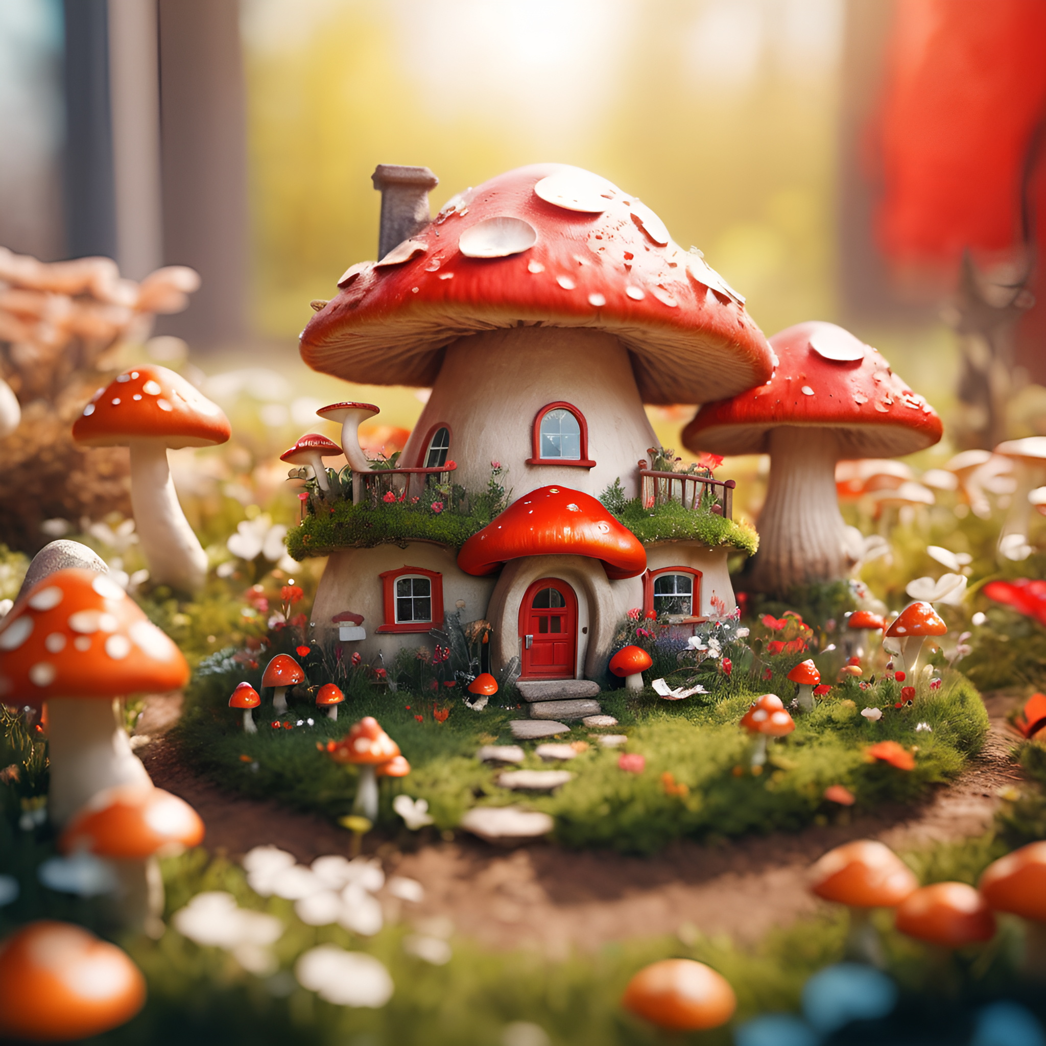 Mushroom House