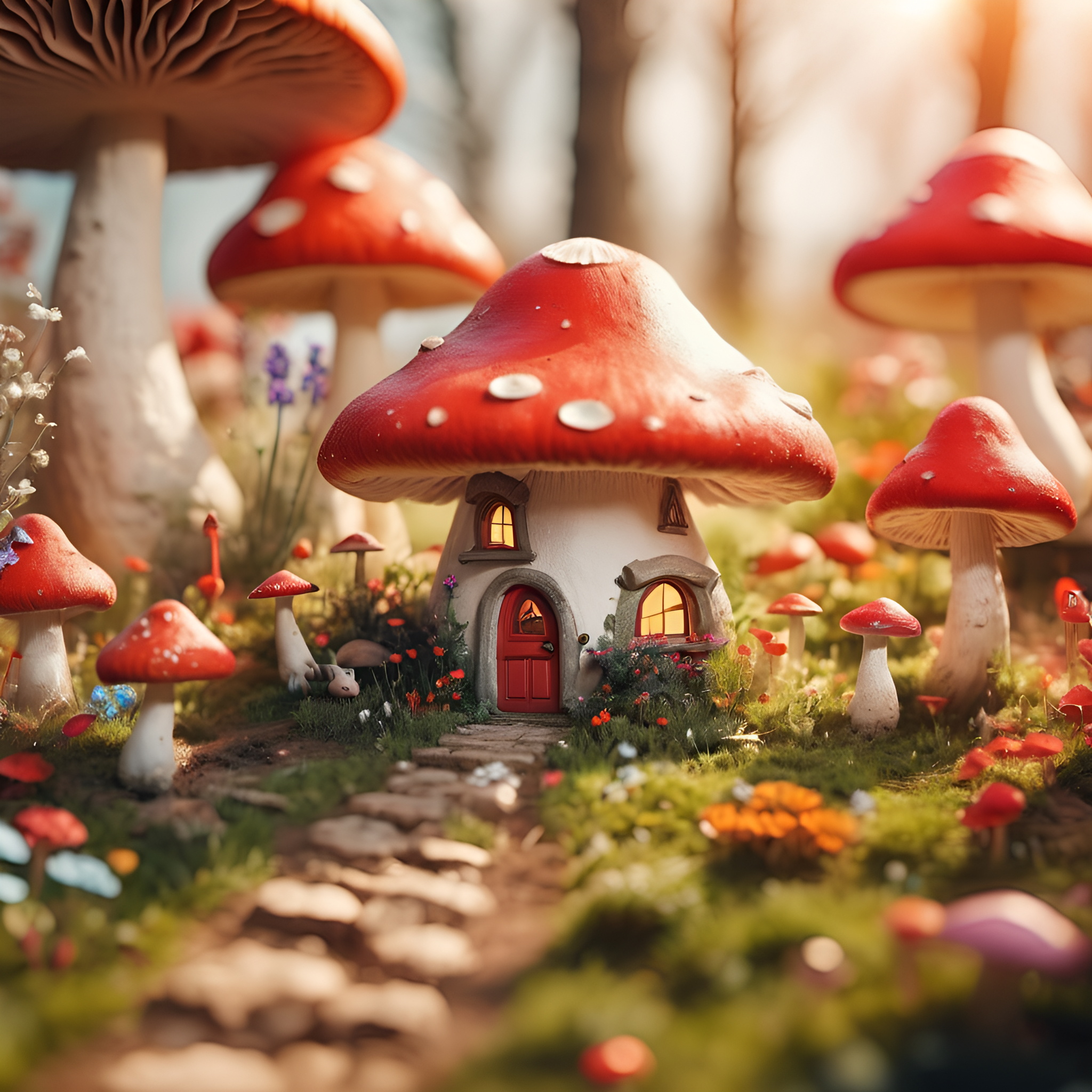 Mushroom House