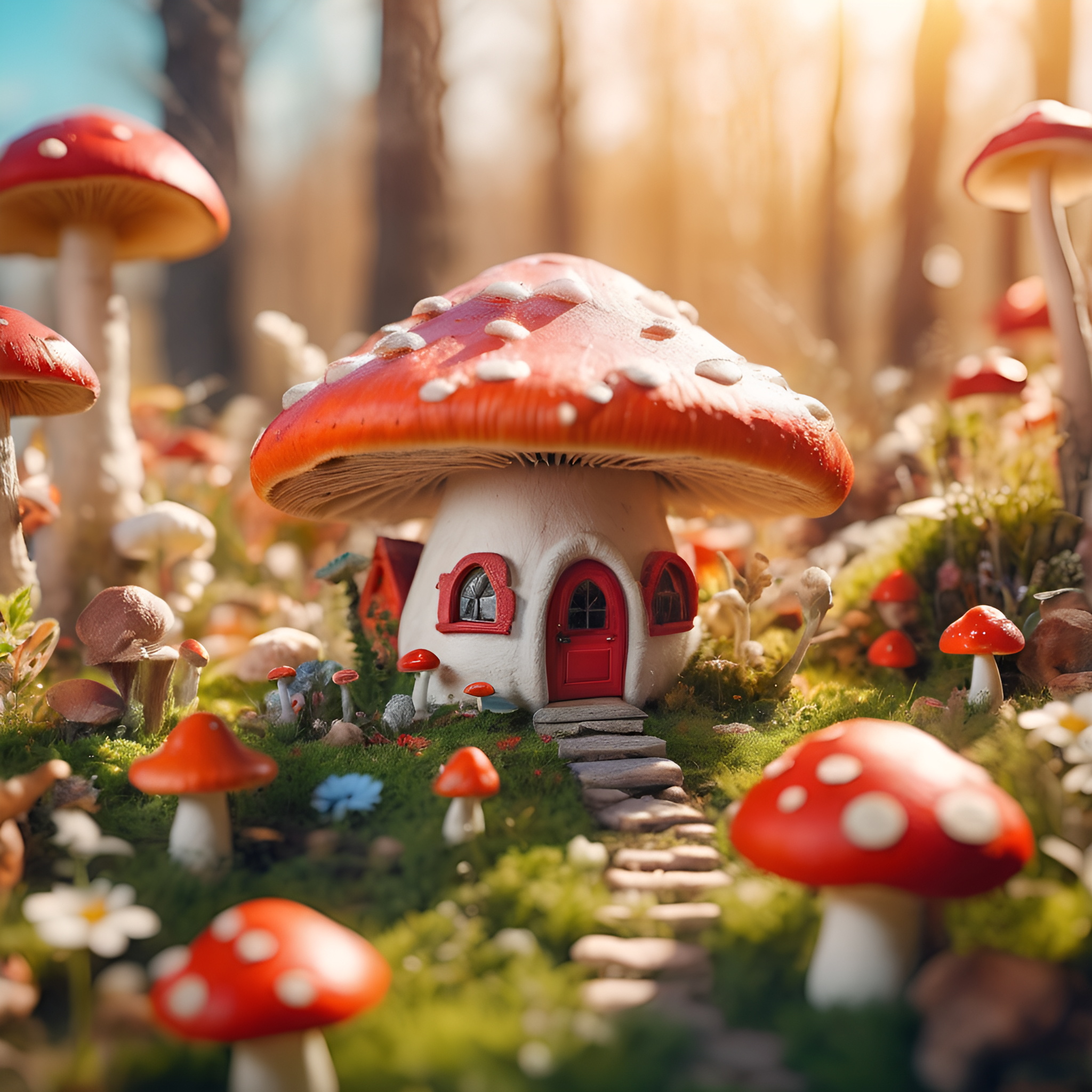 Mushroom House