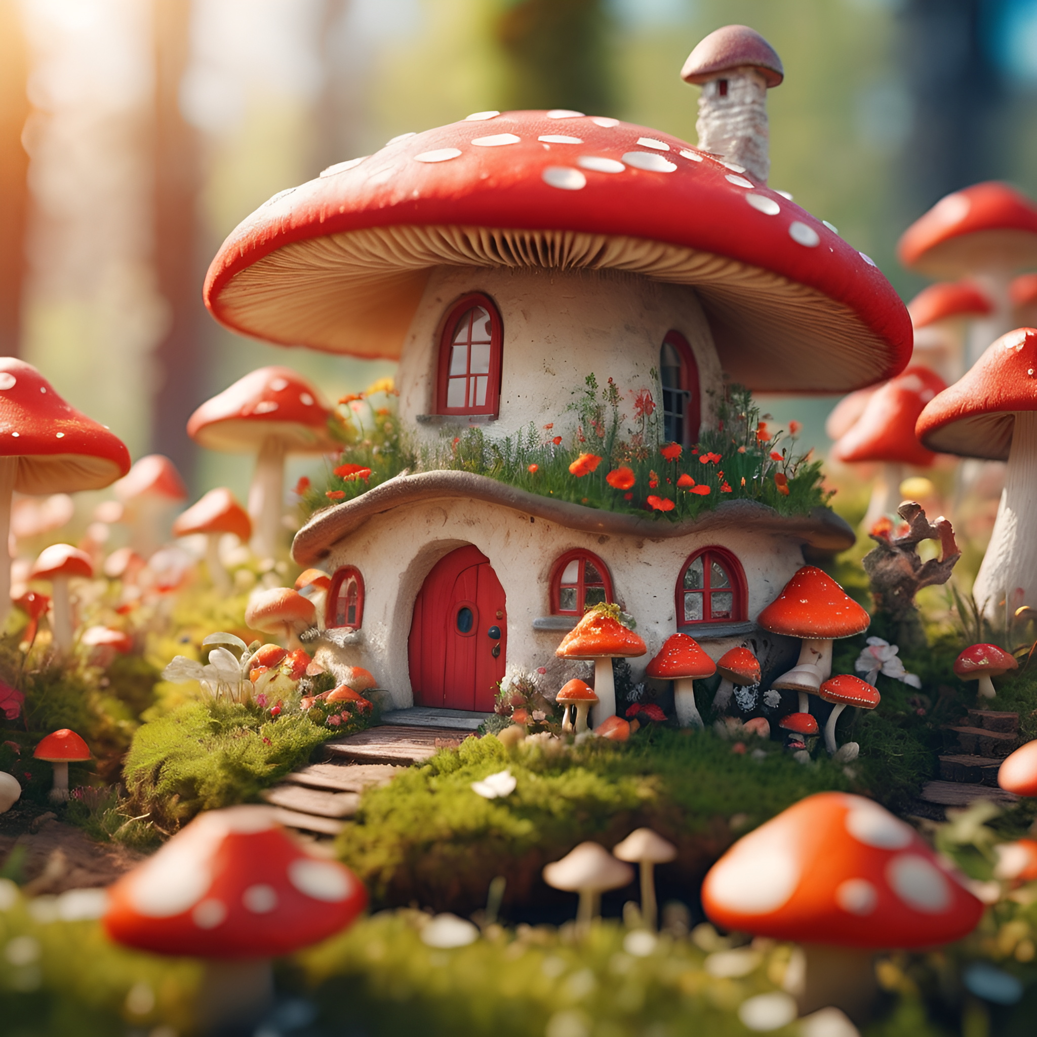 Mushroom House