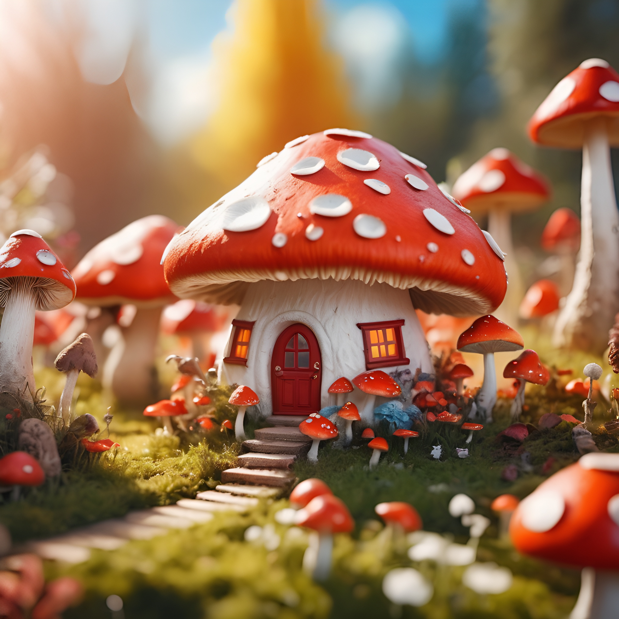 Mushroom House