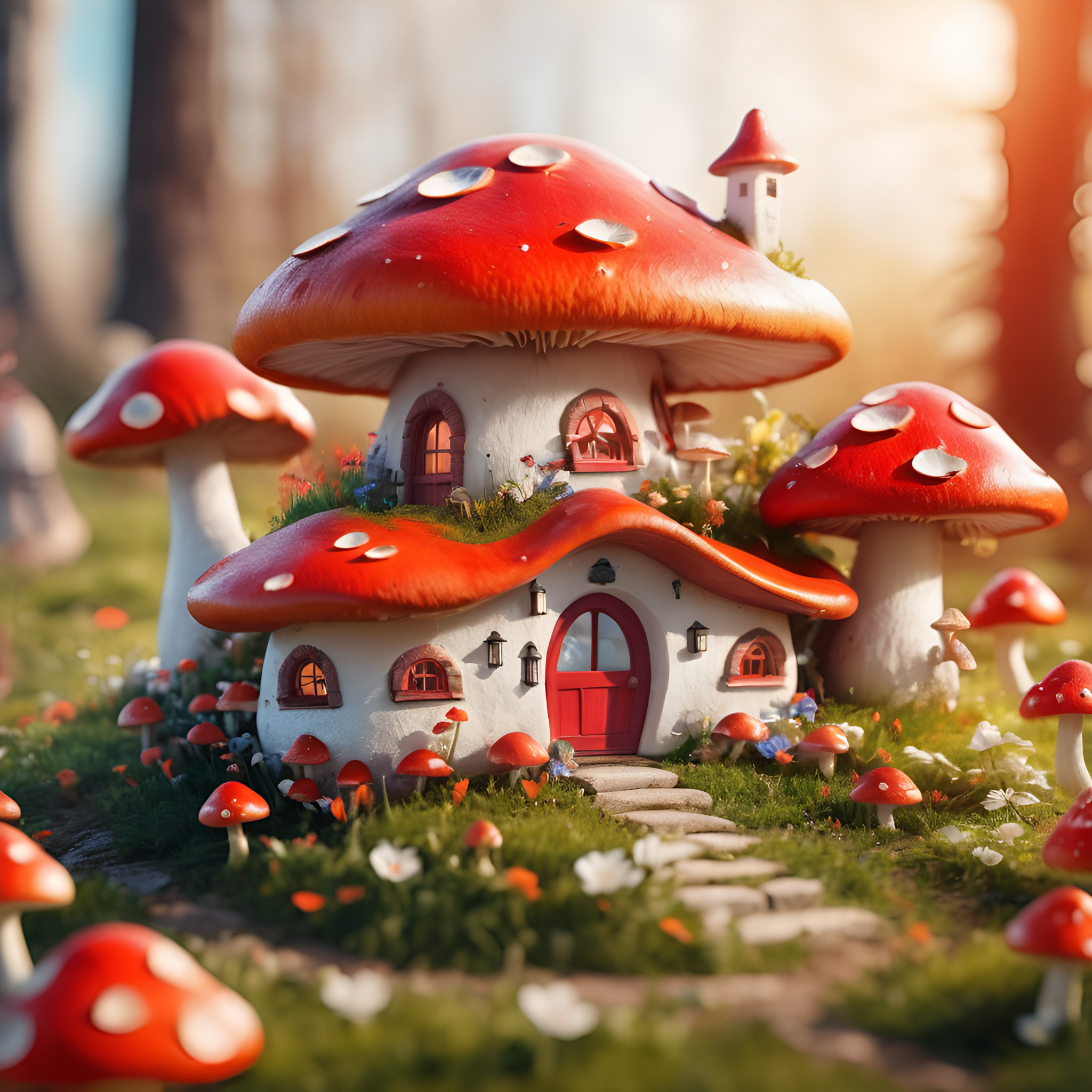 Mushroom House