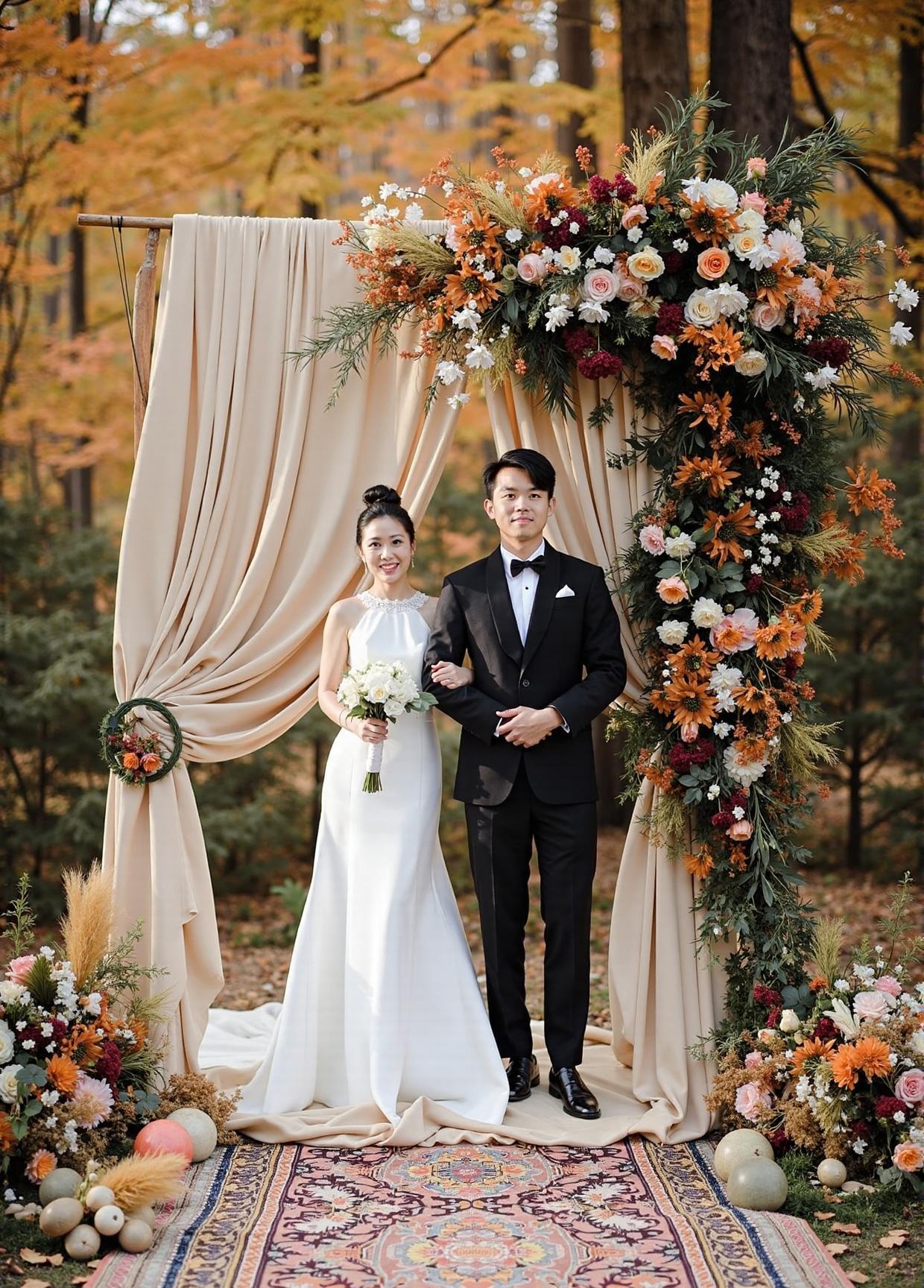 Luxury Rustic Wedding Photoshoot Backdrop L2