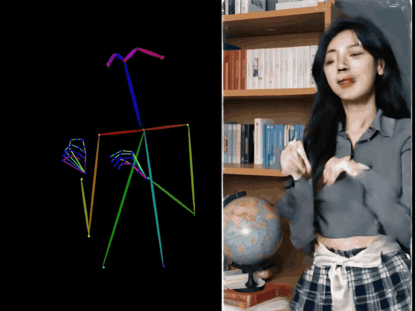 UniAnimate (Pose → Video) WanVideo 720P