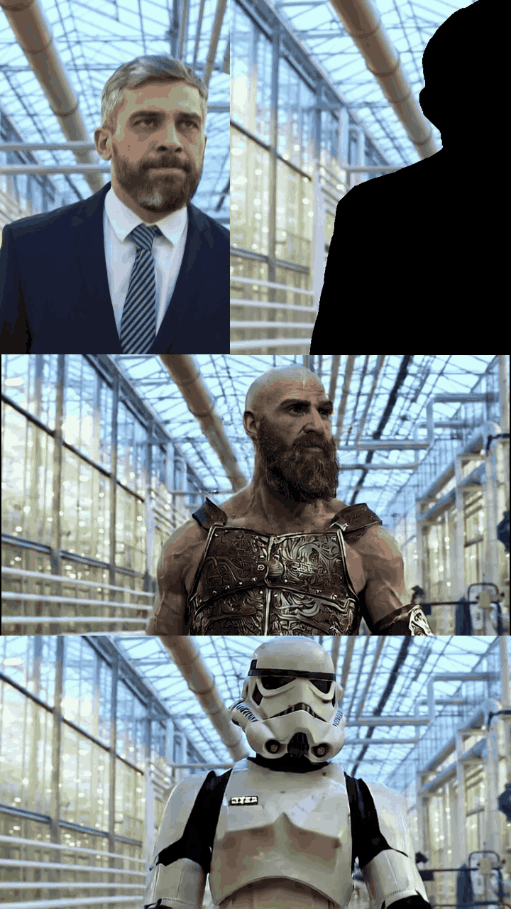 Video Reference Editing (Wan2.1 VACE 14B)