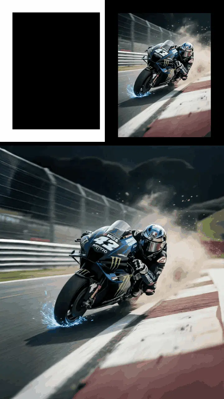 Video extension (Wan2.1 VACE 14B)