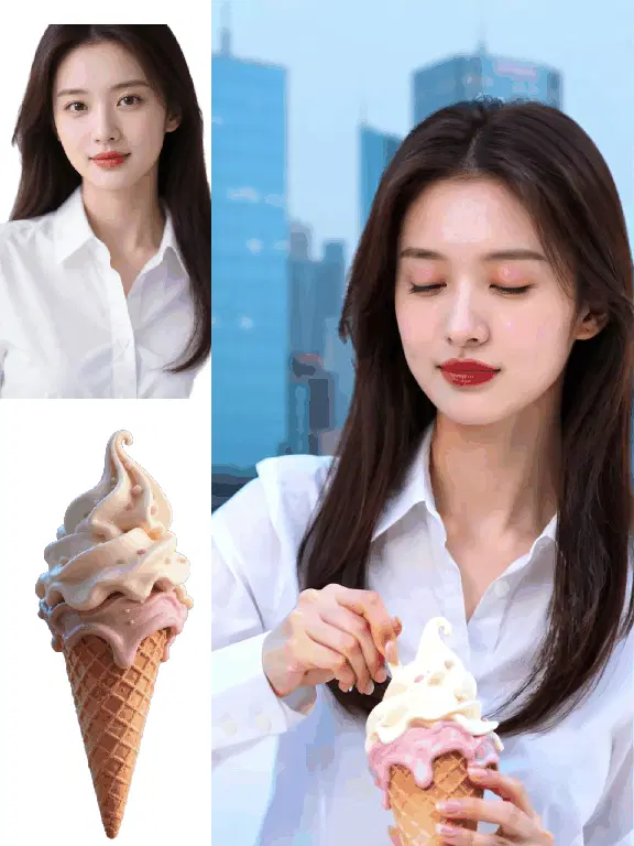 Multi-image fusion Phantom Wan 14B