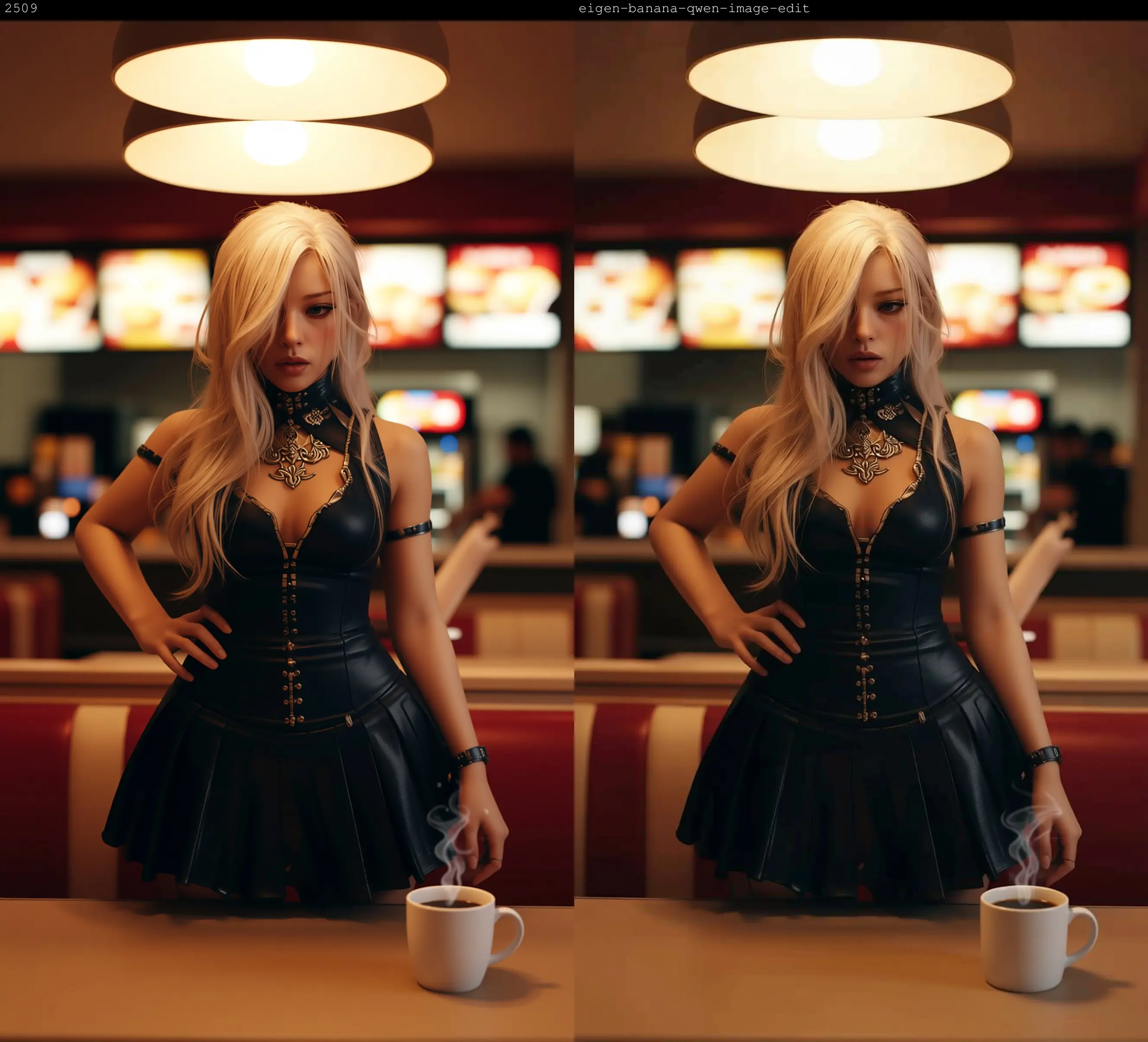 Qwen Image Edit2509&eigen lora comparison