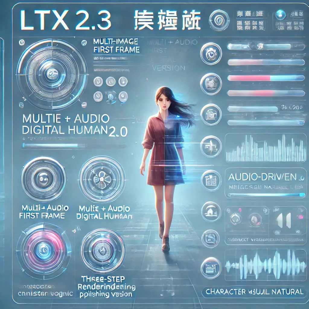 LTX 2.3 Image Audio Digital Human 2.0 | Dev Dare Audio-Visual Driven Enhanced Version